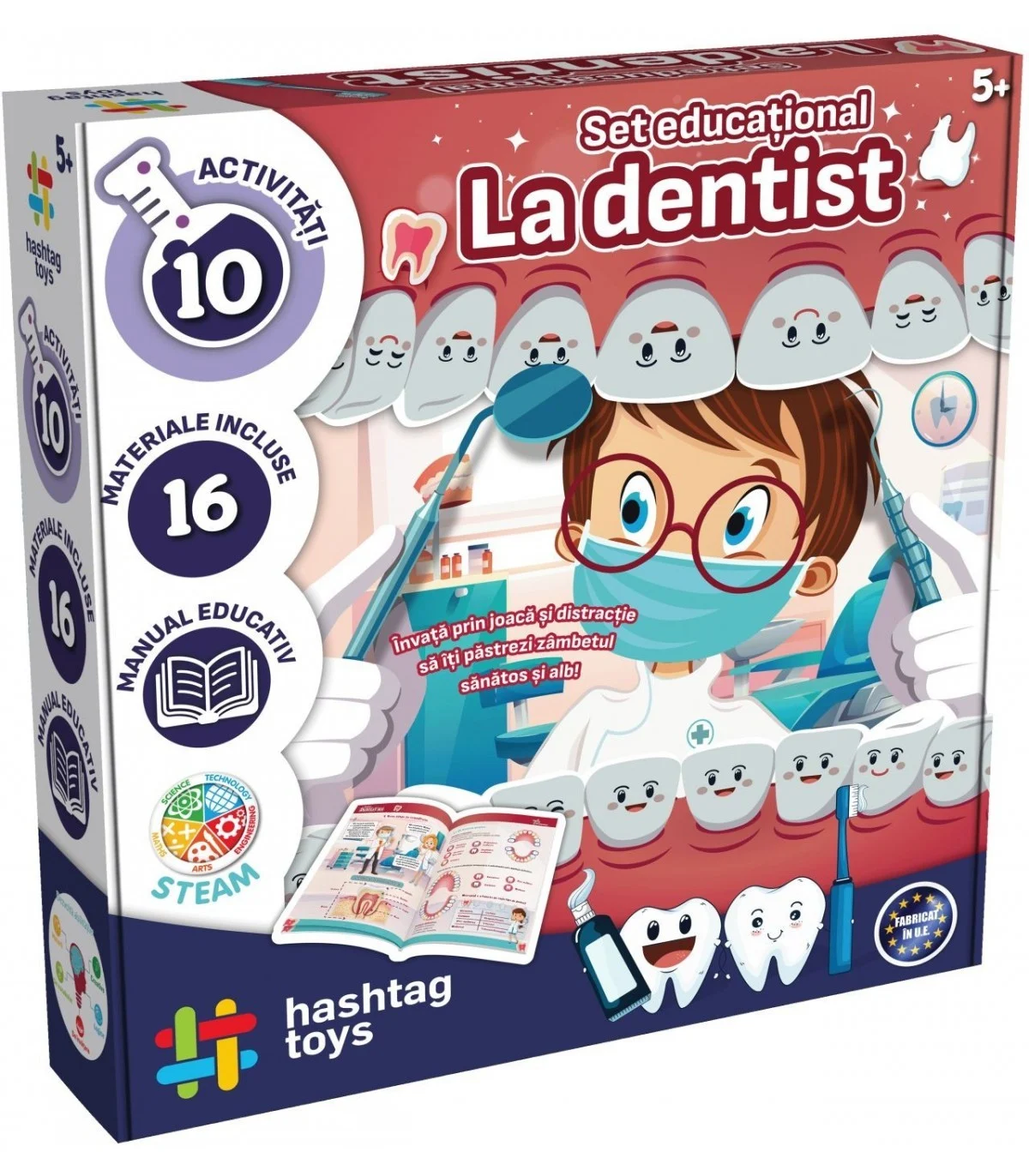 Jocuri si jucarii - Prima Mea Trusa de Dentist - Set Educativ pentru Copii