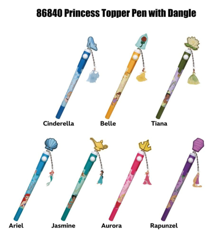 Princess 3D Head Topper Spinning Pen Display (16) [1]