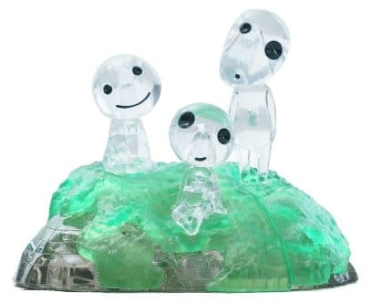 Princess Mononoke Kumukumu Crystal Figurine Kodama [2]