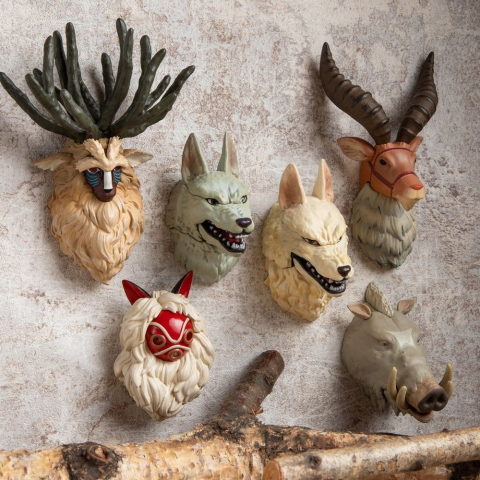 Princess Mononoke Magnete Mystery Box 3D Character Assortment (6) [1]