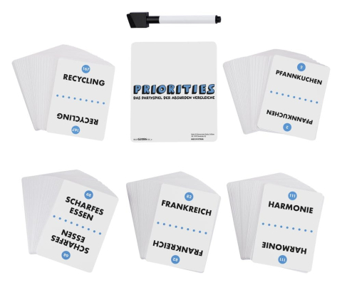 Priorities Card Game *German Version* [3]