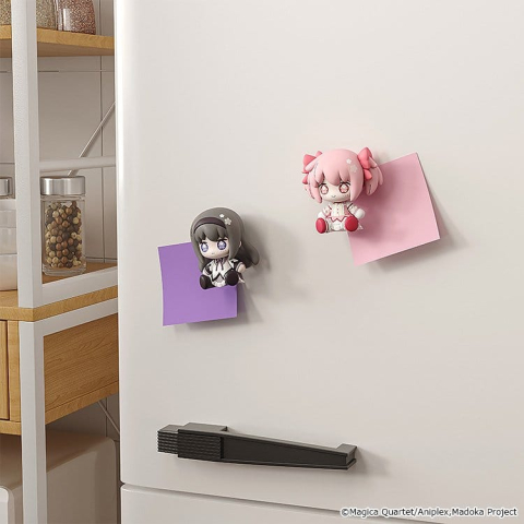 Puella Magi Madoka Magica Huggy Good Smile Mini Figure Homura Akemi 7 cm [4]