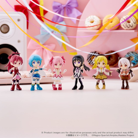 Puella Magi Madoka Magica PalVerse Collection PVC Figures Box Ver. 9 cm Assortment (6) [1]