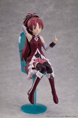Puella Magi Madoka Magica The Movie: Rebellion PVC Statue Kyoko Sakura Tea Party Cake Song Ver. 18 cm [2]