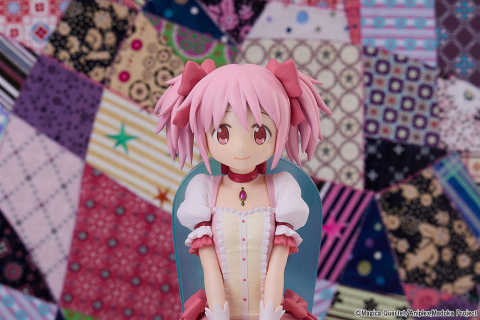 Puella Magi Madoka Magica The Movie: Rebellion PVC Statue Madoka Kaname Tea Party Cake Song Ver. 18 cm [6]