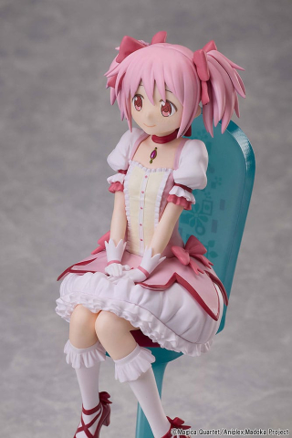 Puella Magi Madoka Magica The Movie: Rebellion PVC Statue Madoka Kaname Tea Party Cake Song Ver. 18 cm [5]