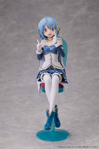 Puella Magi Madoka Magica The Movie: Rebellion PVC Statue Sayaka Miki Tea Party Cake Song Ver. 18 cm [1]