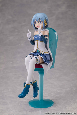 Puella Magi Madoka Magica The Movie: Rebellion PVC Statue Sayaka Miki Tea Party Cake Song Ver. 18 cm [2]