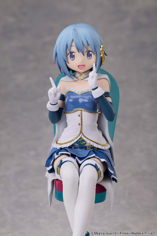 Puella Magi Madoka Magica The Movie: Rebellion PVC Statue Sayaka Miki Tea Party Cake Song Ver. 18 cm [4]