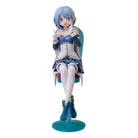 PRECOMENZI - Puella Magi Madoka Magica The Movie: Rebellion PVC Statue Sayaka Miki Tea Party Cake Song Ver. 18 cm