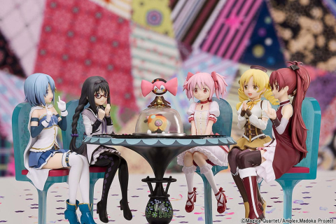 Puella Magi Madoka Magica The Movie: Rebellion PVC Statue Tea Party Cake Song Ver. Set 18 cm [3]