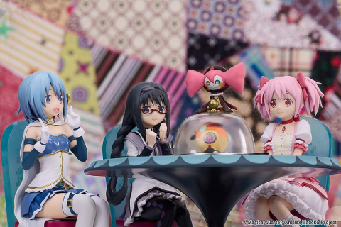 Puella Magi Madoka Magica The Movie: Rebellion PVC Statue Tea Party Cake Song Ver. Set 18 cm [4]
