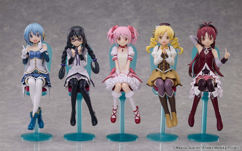 Puella Magi Madoka Magica The Movie: Rebellion PVC Statue Tea Party Cake Song Ver. Set 18 cm [1]