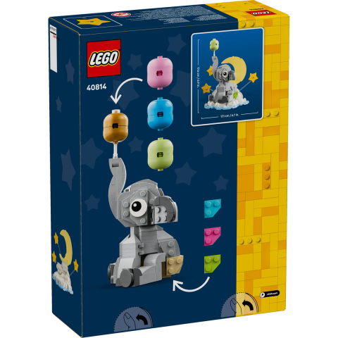 Pui de elefant pe cer [2]