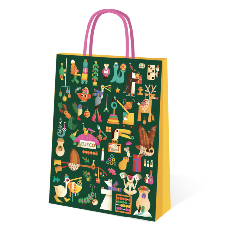 Jocuri si jucarii - Punga cadou din hartie Djekissimo 2023