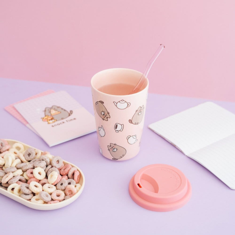 Pusheen Ceramic Mug with Lid 400 ml [4]