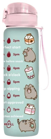 PRECOMENZI - Pusheen Drinking Bottle Sips