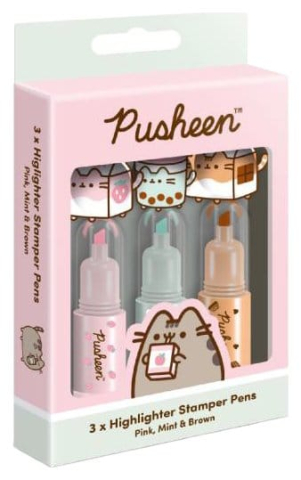 PRECOMENZI - Pusheen Highlighter Sips Display (12)