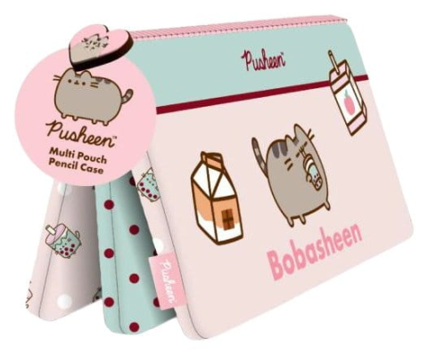 PRECOMENZI - Pusheen Multi-Pouch Pencil Case Sips Display (6)