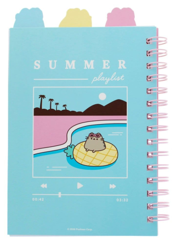 PRECOMENZI - Pusheen Notebook A5 Project Book Summer Club