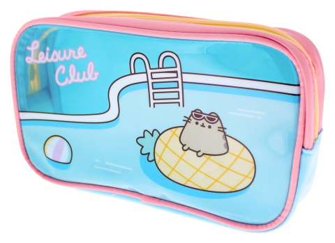 Pusheen Pencil Case Leisure Club Blue [2]