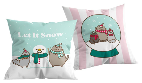 PRECOMENZI - Pusheen Pillow Let it Snow 40x40 cm