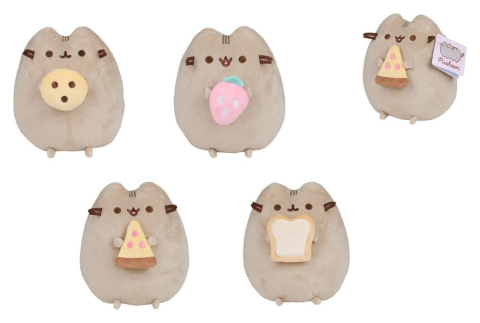 Jucarii - Pusheen Plush Figures Snacking Assortment (4) 25 cm
