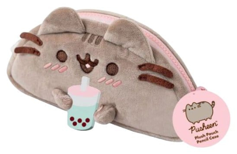 PRECOMENZI - Pusheen Plush Pencil Case Sips Display (12)