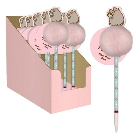 PRECOMENZI - Pusheen Pom Pom Pen Sips Display (9)