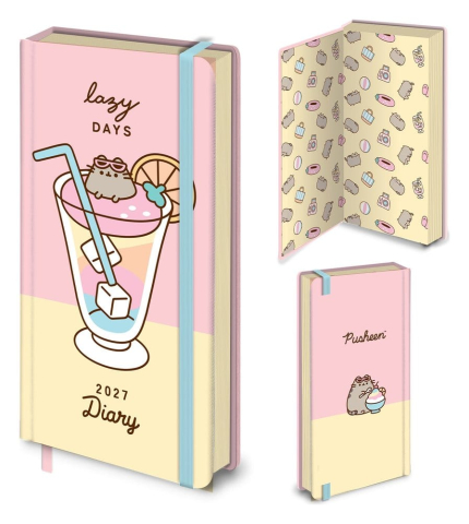 PRECOMENZI - Pusheen Slim WTV Diary 2027 Tropical
