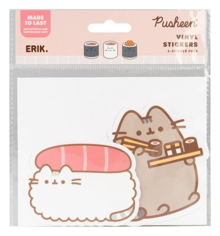 Casa si Cadouri - Pusheen Vinyl Stickers Sushi Roll Vol. 1 Set of 2