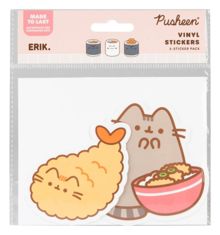 Casa si Cadouri - Pusheen Vinyl Stickers Sushi Roll Vol. 2 Set of 2
