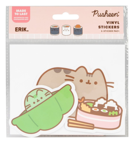 Casa si Cadouri - Pusheen Vinyl Stickers Sushi Roll Vol. 4 Set of 2