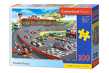Puzzle cu 100 piese - Puzzle 100 piese Formula 1 111046
