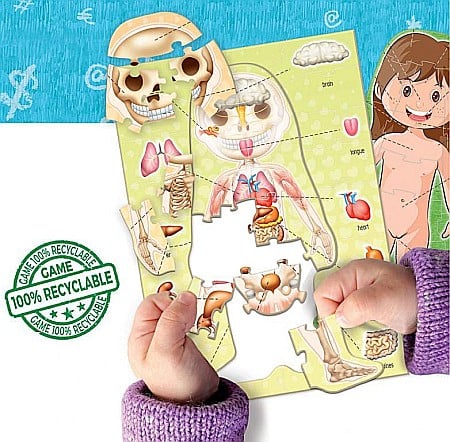 Puzzle 100 piese The Human Body Educa 18842 [2]
