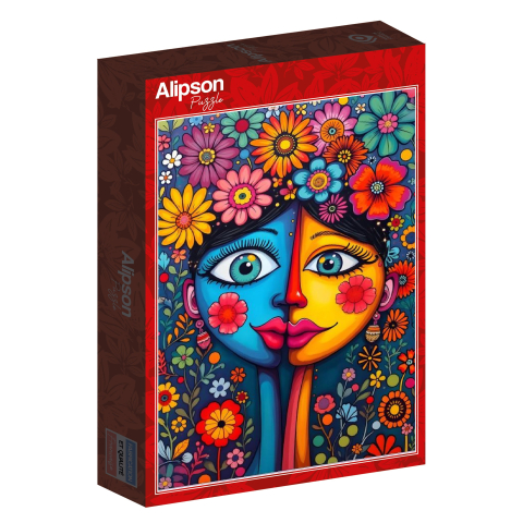 Noutati - Puzzle 1000 piese Alipson Flower Duo
