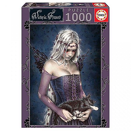 Puzzle 1000 piese - Puzzle 1000 piese Angel of Death, Victoria Frances Educa 19027