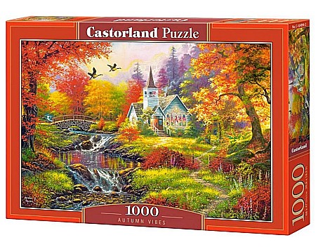 Puzzle 1000 piese - Puzzle 1000 piese Autumn Vibes 104994 Castorland