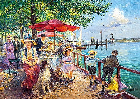 Puzzle 1000 piese Berlin-Havelcafe 30219 Cherry Pazzi [2]