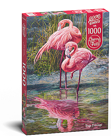 Puzzle 1000 piese - Puzzle 1000 piese Bingo Flamingo 30431 Cherry Pazzi
