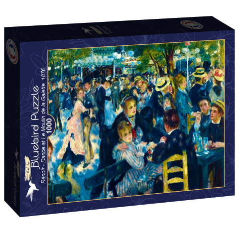 Noutati - Puzzle 1000 piese Bluebird Renoir Dance at Le Moulin de la Galette 1876