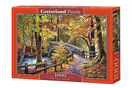 Puzzle 1000 piese - Puzzle 1000 piese Brathay Bridge 104628