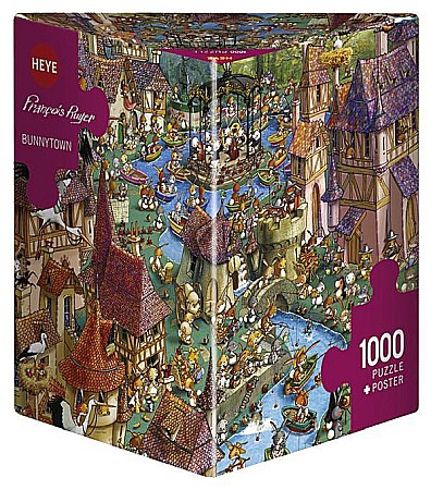 Puzzle - Puzzle 1000 piese Bunnytown Heye 29496