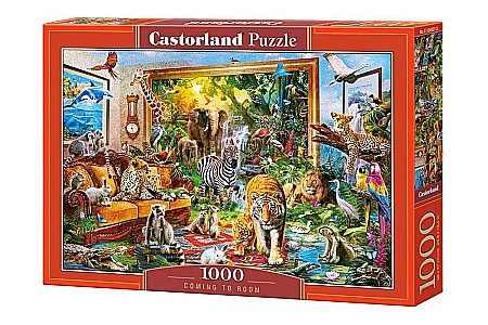 Puzzle - Puzzle 1000 piese Camera cu Animale 104321