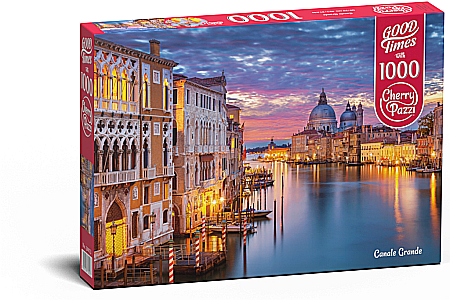 Puzzle - Puzzle 1000 piese Canale Grande 30073 Cherry Pazzi
