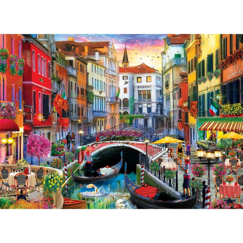 Puzzle 1000 piese Colorscapes Venice la Vecanza [1]