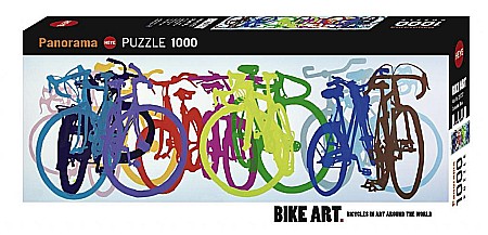 Puzzle 1000 piese panorama - Puzzle 1000 piese Colourful Row Heye 29737