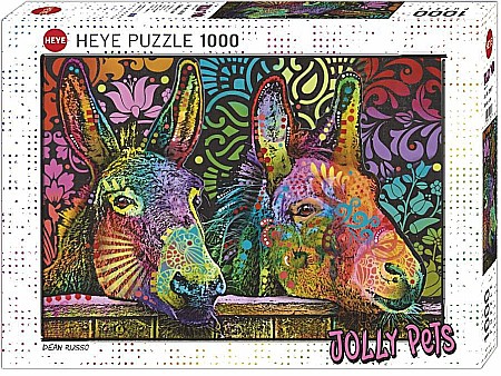 Puzzle - Puzzle 1000 piese Donkey Love Heye 29937