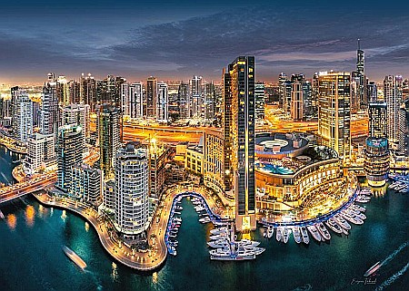 Puzzle 1000 piese Dubai Marina 30172 Cherry Pazzi [2]