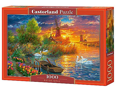 Puzzle 1000 piese - Puzzle 1000 piese Dutch Idyll 104734 Castorland